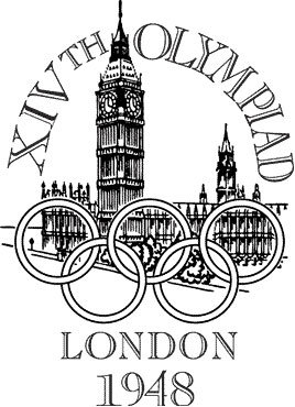 1948年伦敦奥运会徽（第十四届）