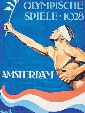 1928年阿姆斯特丹奥运会徽（第九届）